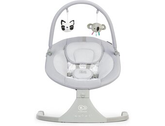Kinderkraft LULI Elektrische babywippenstoel Grijs