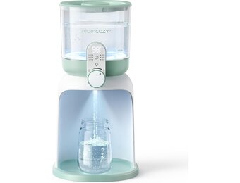 Momcozy Flessenmaker baby met dubbel licht, snelle flessenwarmer voor melkbereiding, 1,69 liter groot volume, melkbereider met 6 temperatuurniveaus, basisuitrusting voor borstvoeding