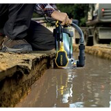 Stanley SXUP1100XDE dompelpomp voor vuil water (1100 W, debiet max. 16.500 l/u, opvoerhoogte max. 10,5 m),Meerkleurig