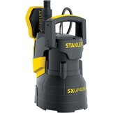 Stanley SXUP1100XDE dompelpomp voor vuil water (1100 W, debiet max. 16.500 l/u, opvoerhoogte max. 10,5 m),Meerkleurig