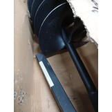 Grondboor met handvat en schroefkop 200 mm (zwart)