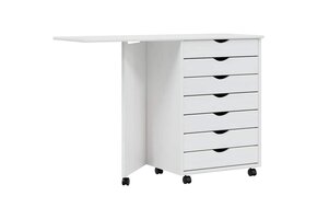 vidaXL Ladekast met Bureau MOSS Wit - 59% Korting