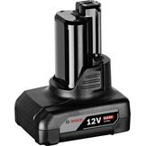 Bosch Professional 12V System accuset (2x 2,0 Ah accu + oplader GAL 12V-40 C132, in kartonnen doos)