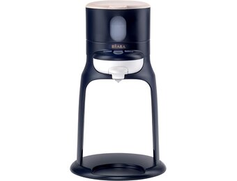 BÉABA - Bib'expresso - Flessenmaker voor baby's en peuters - Snelle bediening met één hand - Instelbare temperatuur - Eenvoudig, intuïtief en compact - nachtblauw