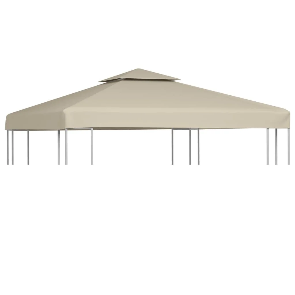 Vervangend Tentdoek Prieel 3x3m Beige - 50% Korting!