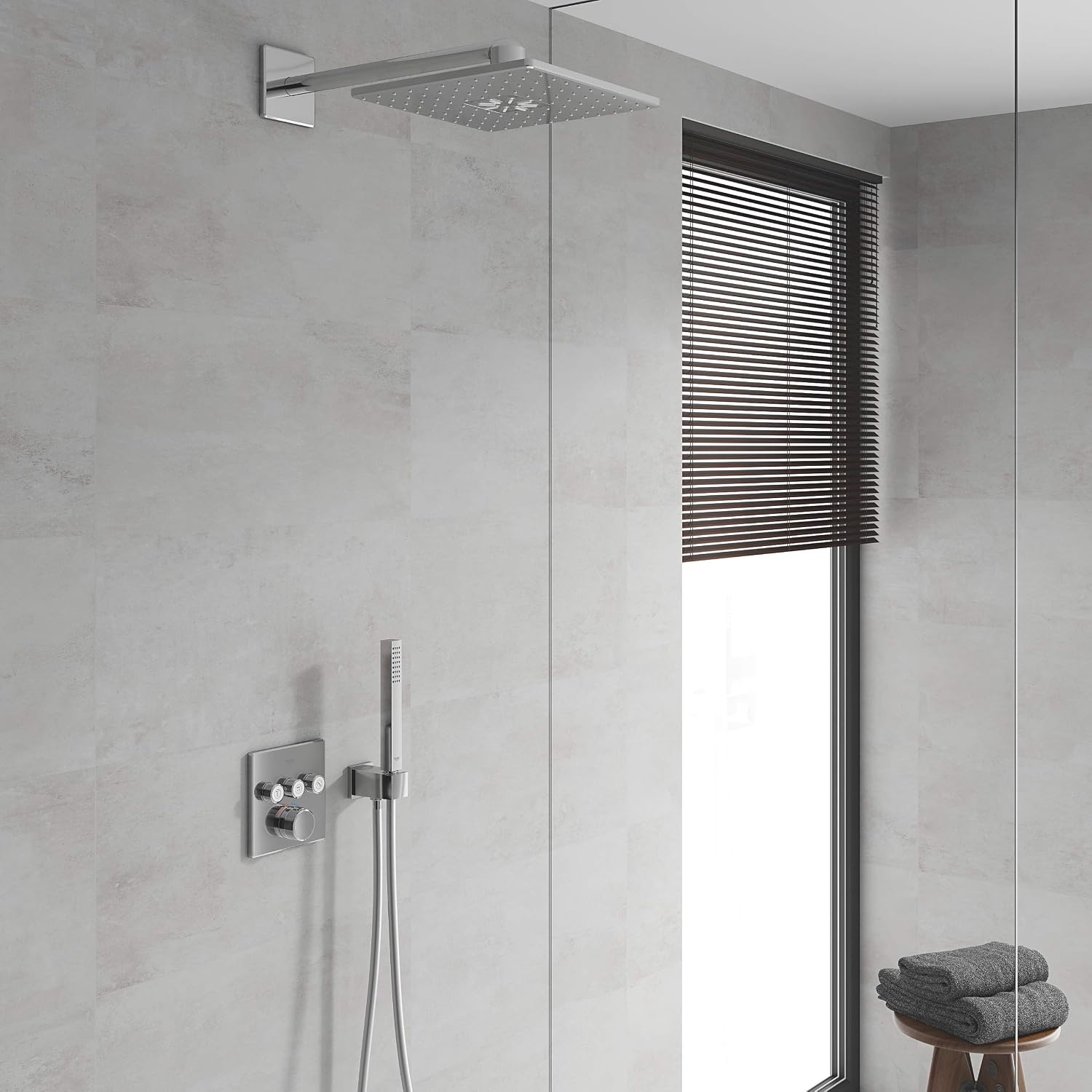 GROHE SmartControl Mengkraan met omstelling, 29149000 - Maat 17.5 x 17.5 x 110 cm