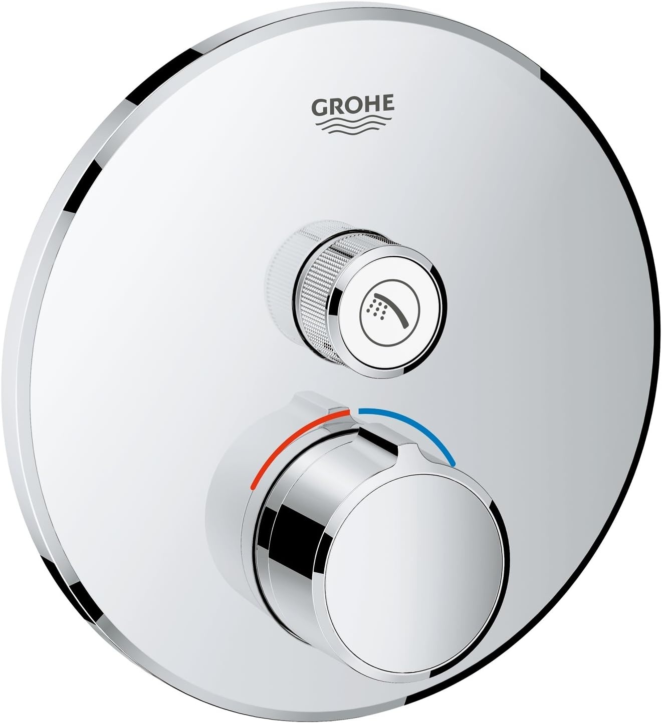 GROHE SmartControl Mengkraan met omstelling, 29149000 - Maat 17.5 x 17.5 x 110 cm