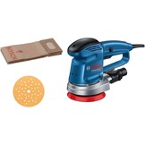 Bosch Professional excenterschuurmachine GEX 34-125 (schuurplateau-⌀ 150 mm, schuurblad C470 voor hout, afzuigingsadapter, in doos)