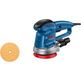 Bosch Professional excenterschuurmachine GEX 34-125 (schuurplateau-⌀ 150 mm, schuurblad C470 voor hout, afzuigingsadapter, in doos)