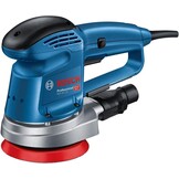 Bosch Professional excenterschuurmachine GEX 34-125 (schuurplateau-⌀ 150 mm, schuurblad C470 voor hout, afzuigingsadapter, in doos)