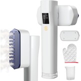 Stoomstrijkijzer, 2-in-1 handstomer voor kleding en strijkijzer voor kleding, 1200 W, 10 minuten continue stoom, 0,8 kg licht, reisstoomstrijkijzerstations, voor onderweg en thuis