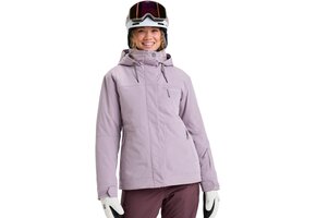 Dames Snowboardjas Roxy Brylee Paars - XL met 47% Korting