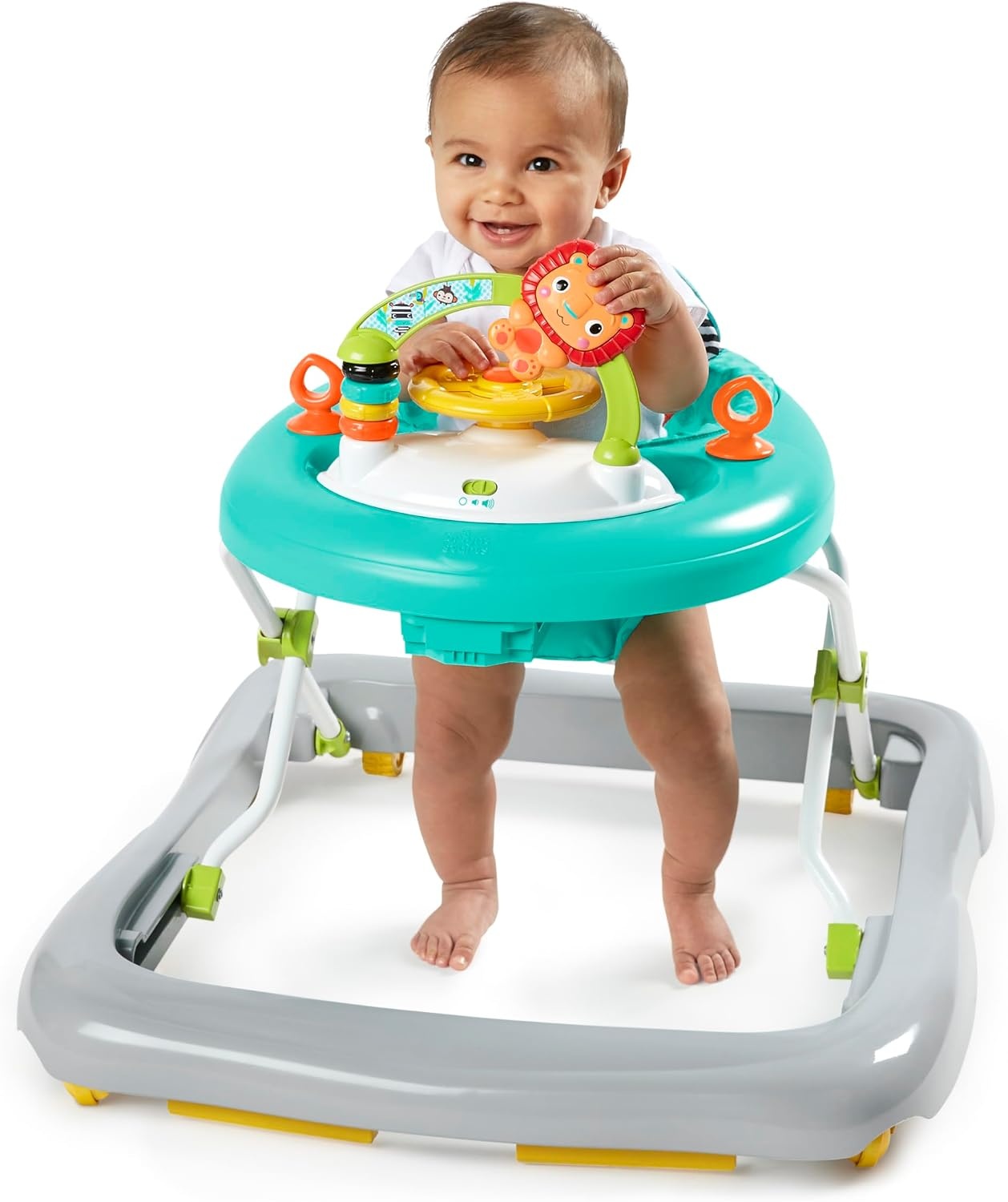 Bright Starts, looplerhulp Leeuw en aap multi