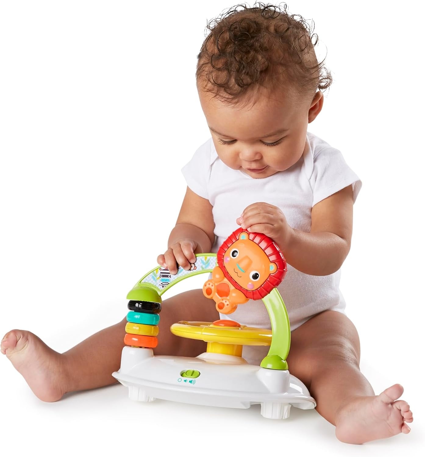 Bright Starts, looplerhulp Leeuw en aap multi