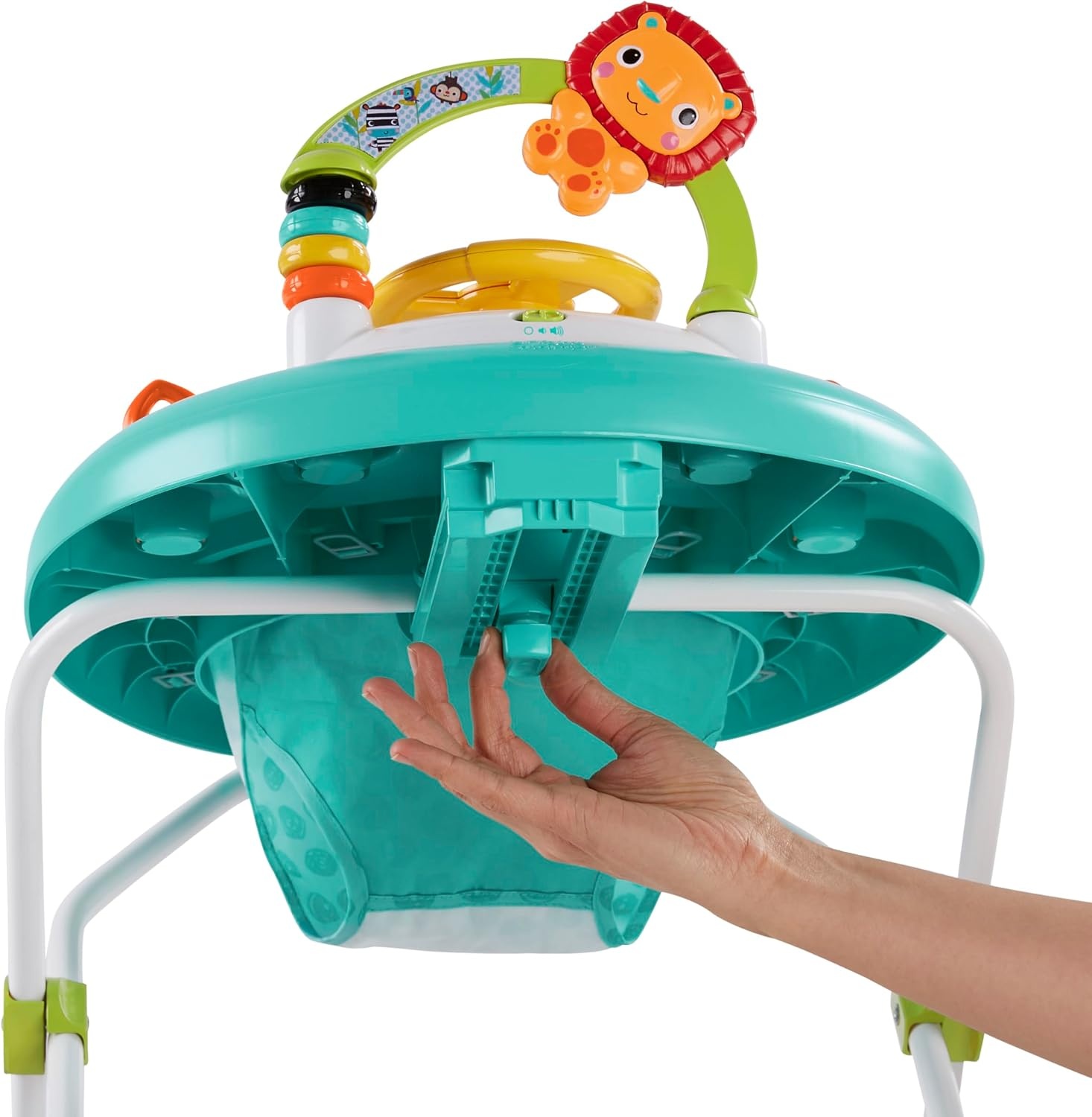 Bright Starts, looplerhulp Leeuw en aap multi