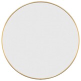 vidaXL Wandspiegel rond Ø50 cm goudkleurig