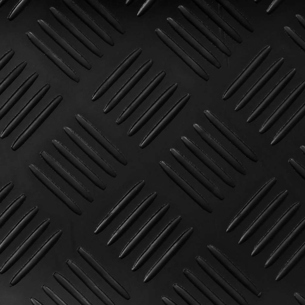 vidaXL Vloermat anti-slip 3 mm 1,5x2 m rubber ruit