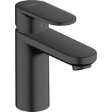 hansgrohe Vernis Blend - Wastafelkraan zonder afvoer, Wastafelmengkraan met uitloop hoogte 71 mm, Badkamerkraan waterbesparend (EcoSmart), mat zwart, 71558670