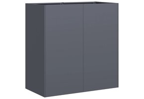 Plantenbak Staal Antraciet 80x40x80 cm - 47% Korting
