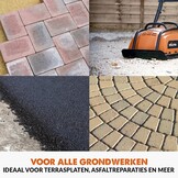Evolution Power Tools H320-E Hulk Elektroplaatverdichter, elektrisch - Ideaal voor het egaliseren van bestrating, kunstgrasvoorbereiding, patio, straatwerk, zand, aarde - 2 jaar garantie, 230V
