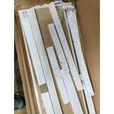 Peuterbed MAX - 140x70 cm - met lade en uitvalbeveiliging - wit