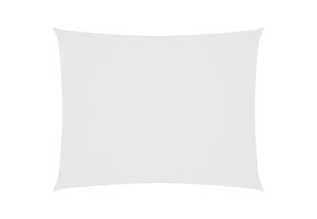 Rechthoekig Zonnedoek 3x4m Wit - 40% Korting