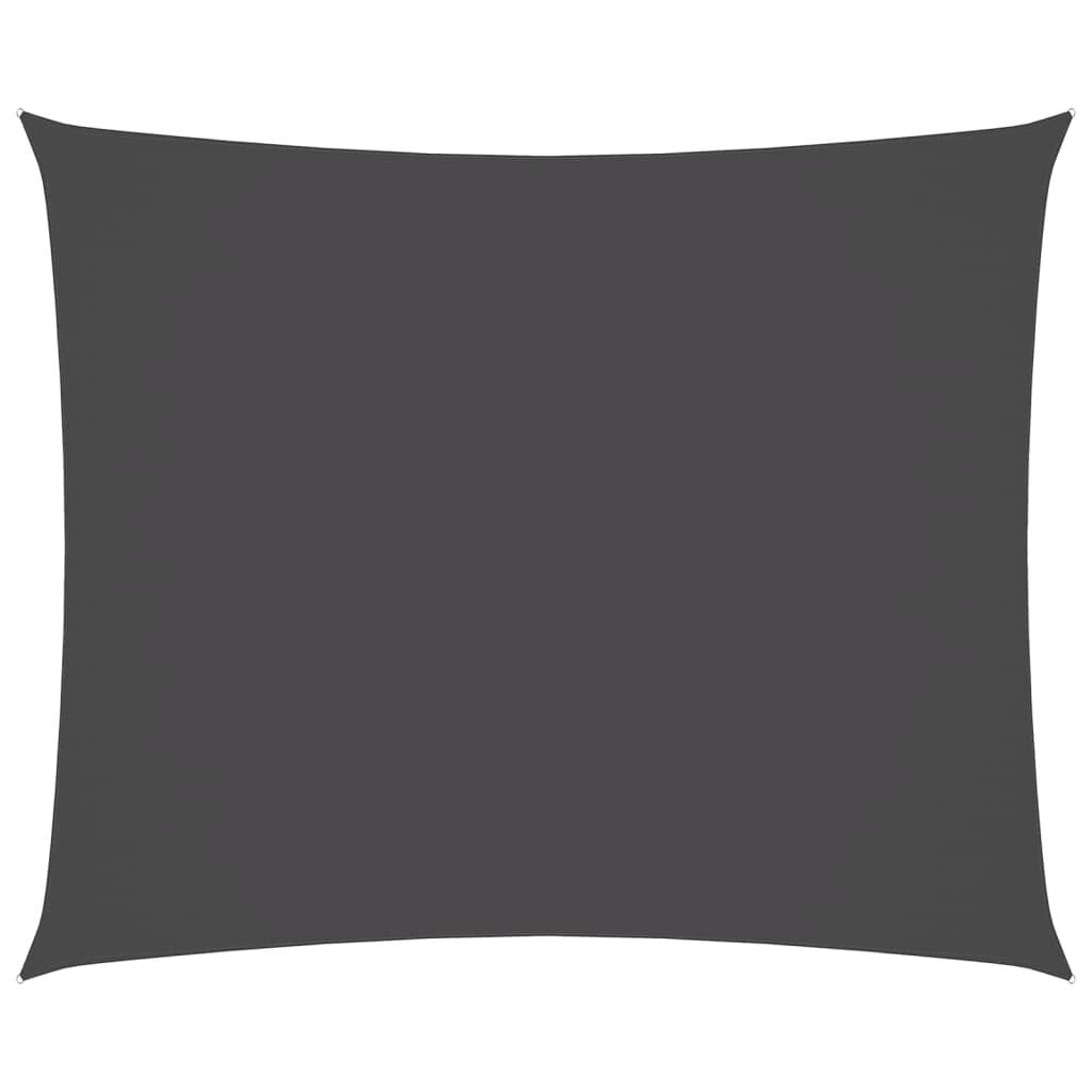 vidaXL Zonnescherm rechthoekig 2x3 m oxford stof antracietkleurig