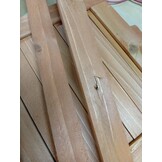 vidaXL Latwerkplantenbak 70x30x135 cm massief vurenhout bruin