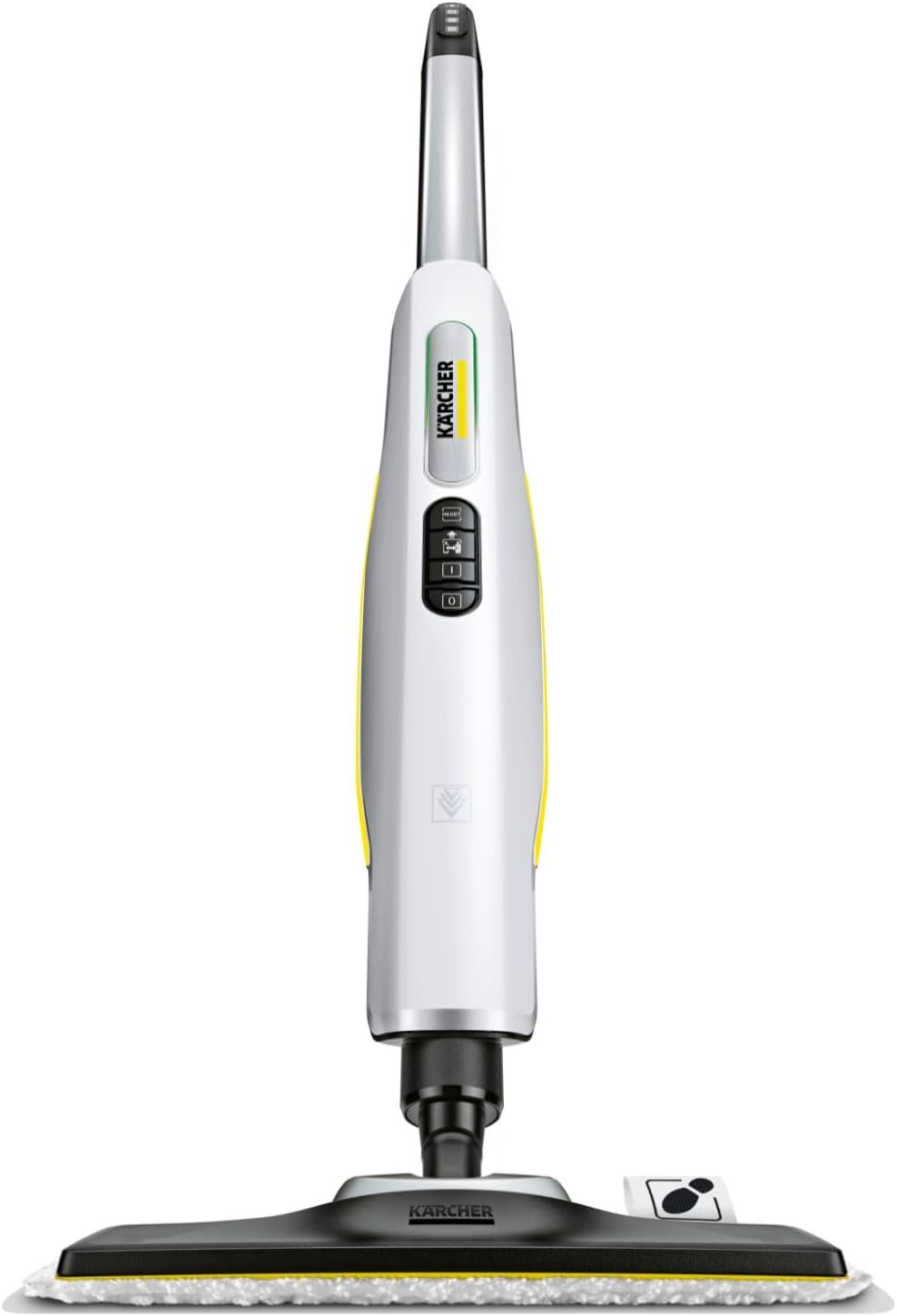 Kärcher stoomreiniger SC 3 Upright EasyFix, opwarmtijd: 0,5 min., oppervlaktecapaciteit: ca. 60 m², tank: 0,5 l, verwarmingsvermogen: 1.600 W, met vloermondstuk, vloerdoek, tapijtglijder