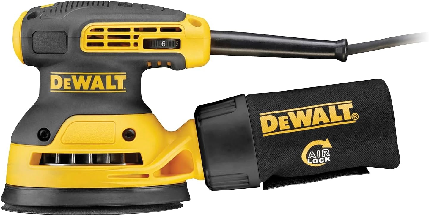 DEWALT Excentrische schuurmachine 280W 125mm DWE6423