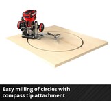 Einhell Professional accu-boven-/kantfreesset TP-RO 18 Set Li BL-Solo