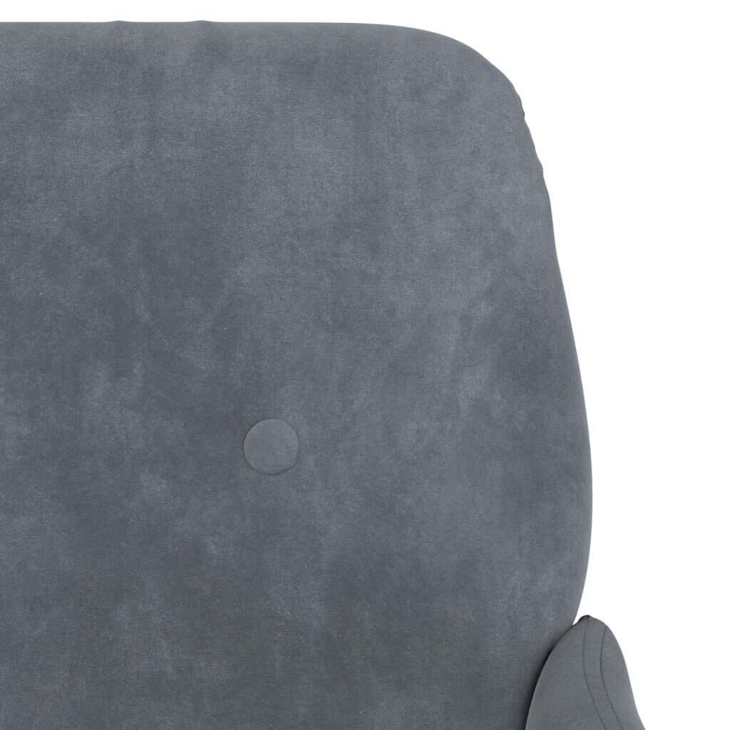 Donkergrijs Fluweel Bankje 108x79x79 cm - 34% Korting!