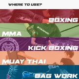 Starpro Kick Shield Trapkussen voor Muay Thai en MMA - Zwart - 60x30x15 cm