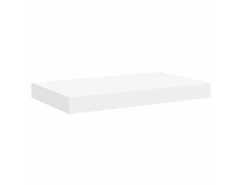 Zwevende Wandschap MDF Wit 40x23x3,8 cm met 61% Korting