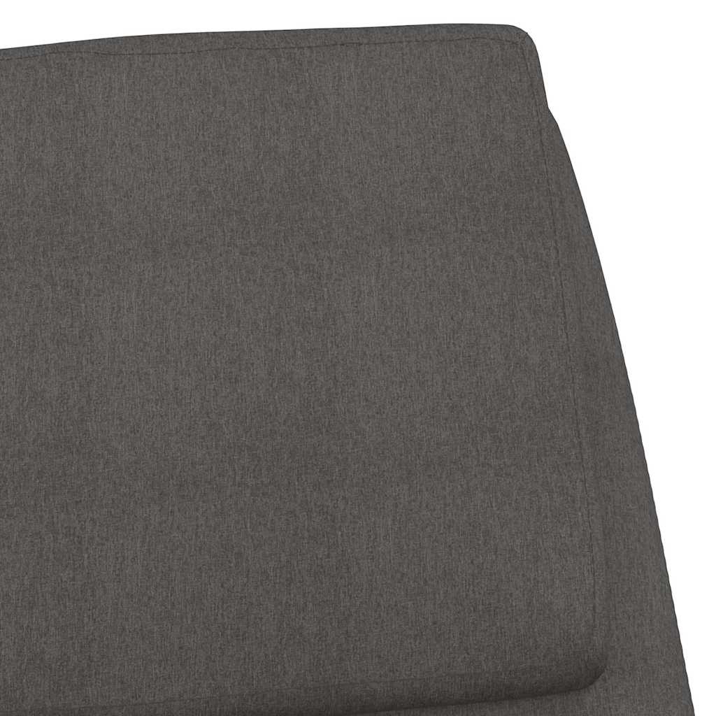 Relaxstoel stof donkergrijs - 34% korting