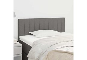 Hoofdbord Stof Donkergrijs 100x5x78/88 cm - 33% Korting