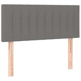 Hoofdbord Stof Donkergrijs 100x5x78/88 cm - 33% Korting