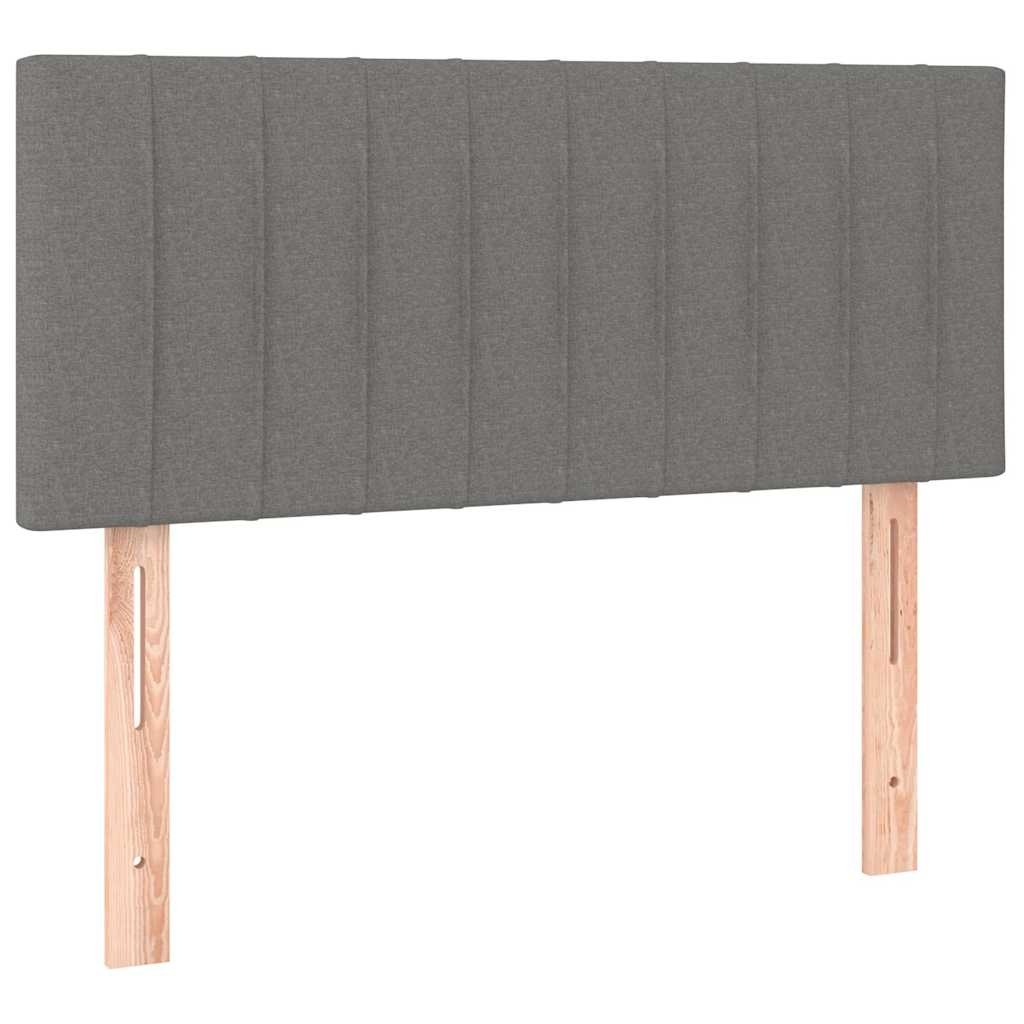 Hoofdbord Stof Donkergrijs 100x5x78/88 cm - 33% Korting