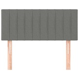 Hoofdbord Stof Donkergrijs 100x5x78/88 cm - 33% Korting