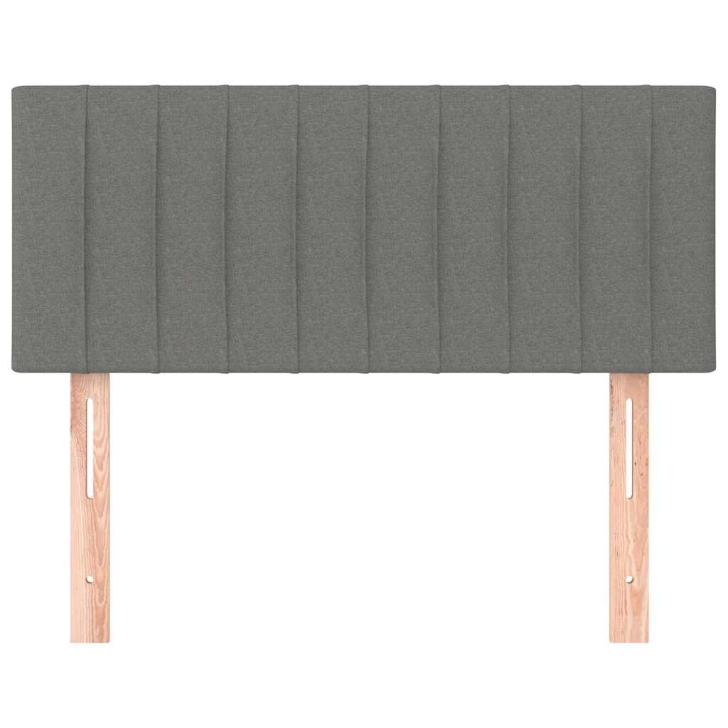 Hoofdbord Stof Donkergrijs 100x5x78/88 cm - 33% Korting