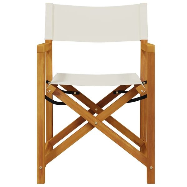 Regisseursstoelen Crèmewit - 54% Korting - 2 Stuks