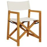 Regisseursstoelen Crèmewit - 54% Korting - 2 Stuks