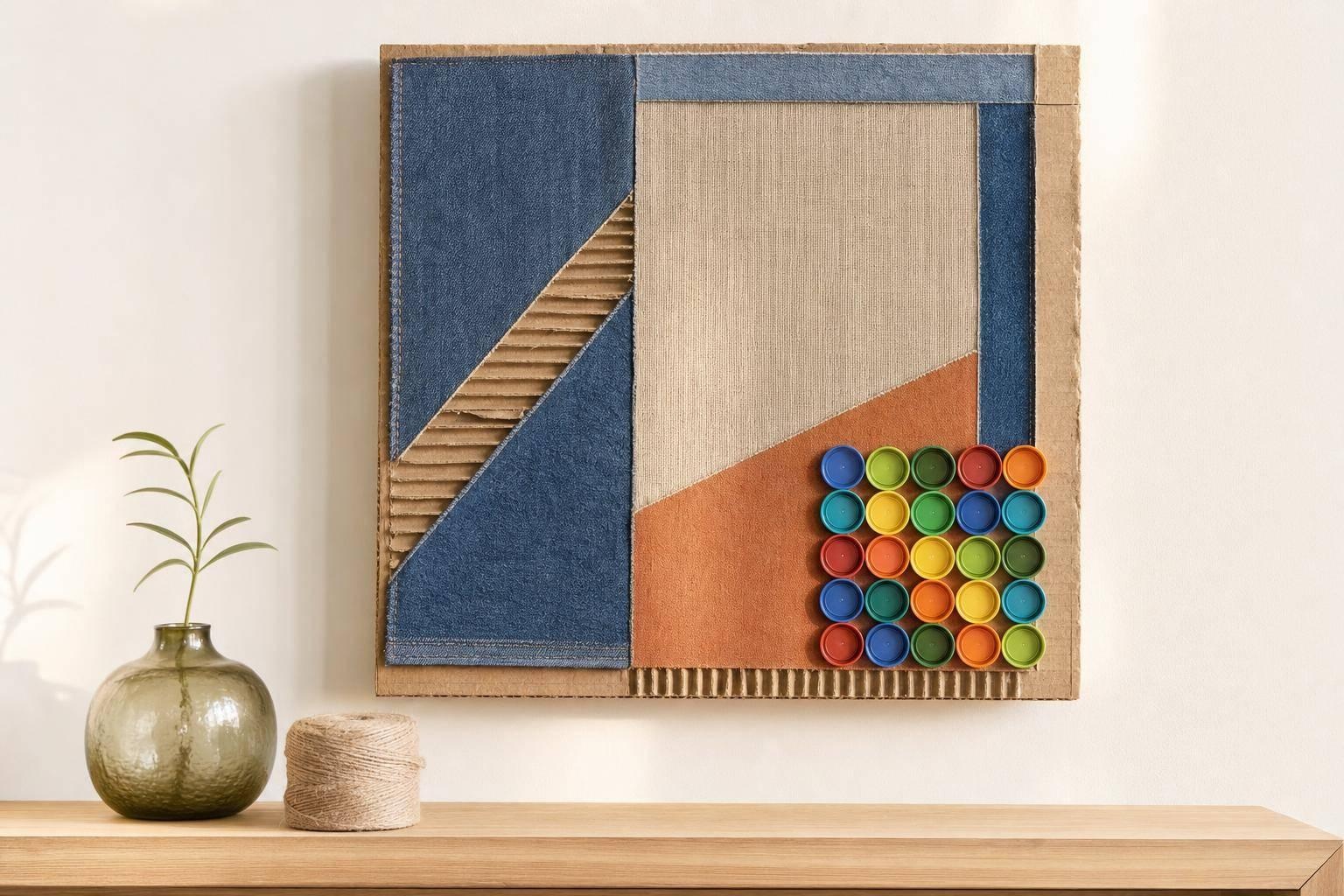 Hoe Maak Je Muurkunst Van Gerecyclede Materialen?