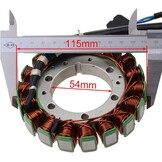 Magneto Stator Spoel voor Yamaha YFM350 (2002-2004) - 85% Korting