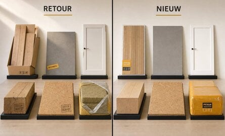Retour bouwmateriaal vs nieuw: 6 woonklussen