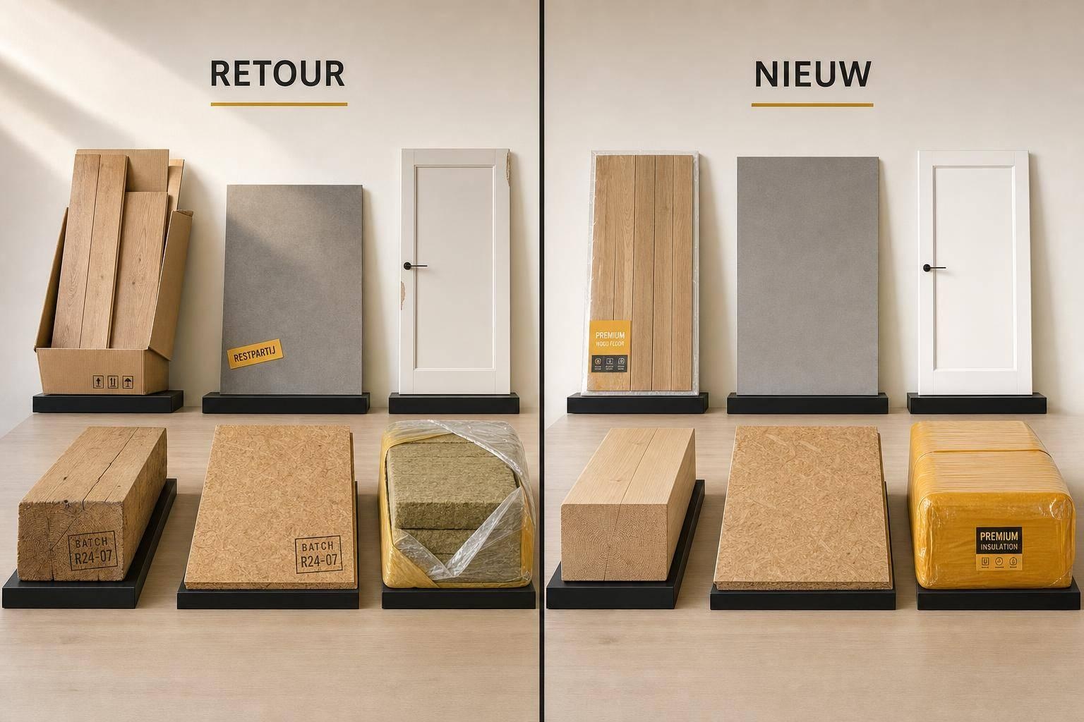 Retour bouwmateriaal vs nieuw: 6 woonklussen