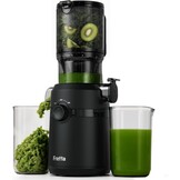 Fretta Slow Juicer - 108mm vulopening - 200W - BPA-vrij - Zwart