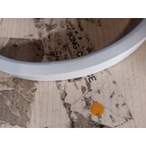 BAYHT Led-plafondlamp voor woonkamer, led-plafondlamp, wit, rond, dimbaar, 62 W, 5300 lm, met afstandsbediening, 3000 K-6500 K, geschikt voor woonkamer, slaapkamer plafondlamp