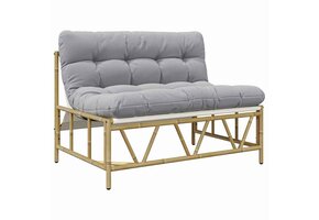 VidaXL Buiten Zitplaats Lichtgrijs Staal 110x74.5x71 cm - 41% Korting
