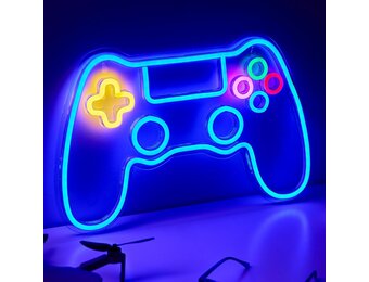 Gaming Neon Sign LED Lights Lamp, Game Jongens Kamer Decoratie Muur
